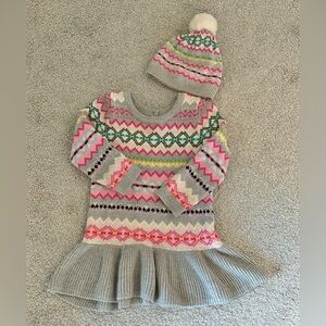 Gap Sweater Dress & Hat Set